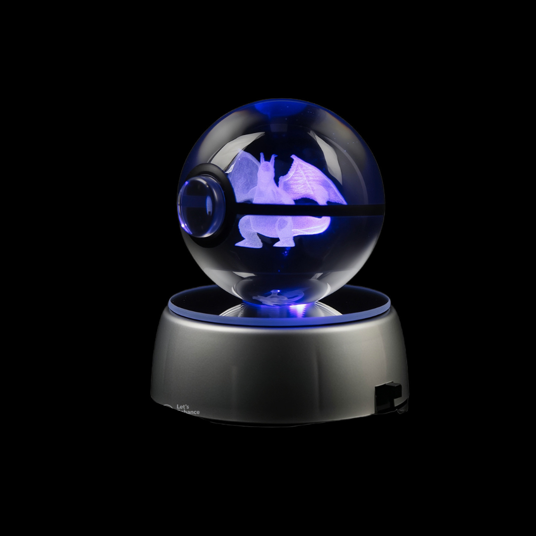 Esfera de Cristal 3D Iluminada