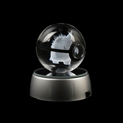 Esfera de Cristal 3D Iluminada